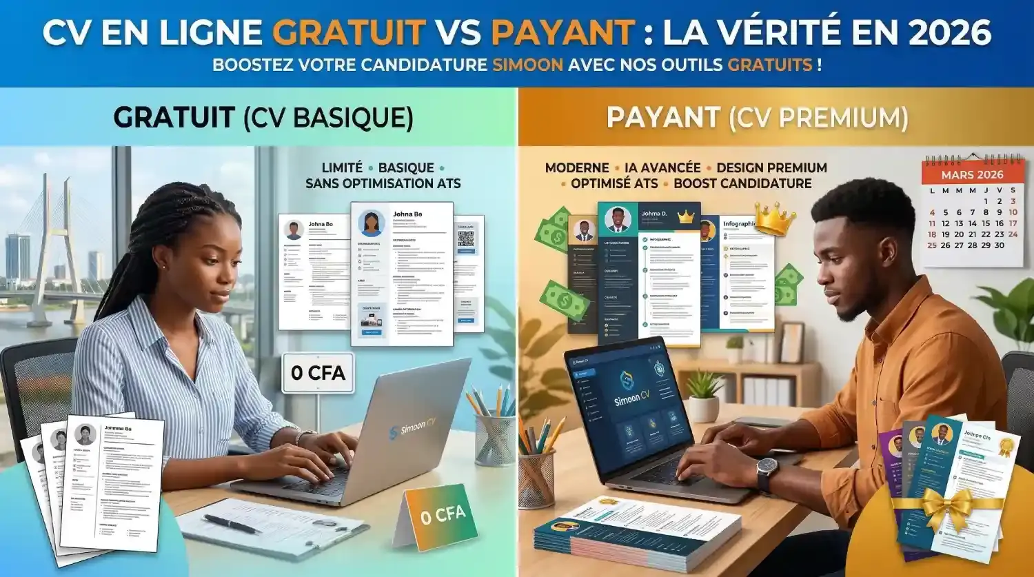 ChapChapCV vs Simoon CV (2026) : Lequel Choisir pour Votre CV Ivoirien ?