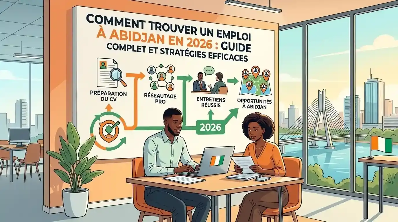Comment Trouver un Emploi à Abidjan en 2026 : Guide Complet et Stratégies Efficaces